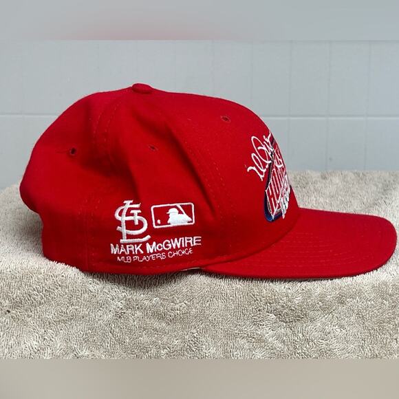 Home Run Record 62 Mark McGwire St Louis Cardinals Hat 1998 DEADSTOCK New Era - Picture 2 of 8
